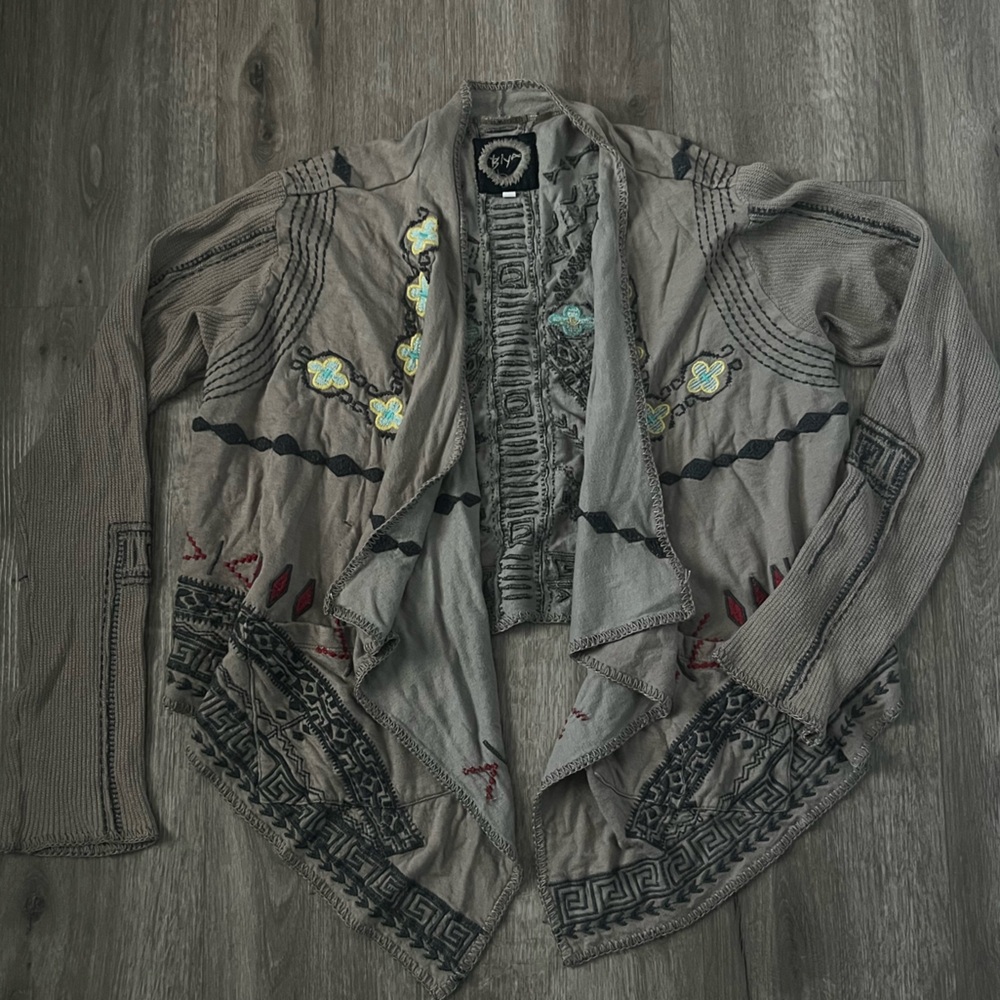 vintage Size Medium Gorgeous Johnny Was BIYA cardigan🌲🌾🪴in excellent condition